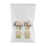 Maxbell 4 pcs Cute Cartoon Girl Style Succulent Plant Pot for Home Garden Decoration