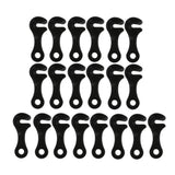 Maxbell Camping Accessories Tent Rope Fastener Guyline Tensioner Rope Adjuster 20pcs