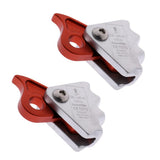 Maxbell 2pcs Safety Rock Climbing Tree Arborist Rope Grab Protecta for 9-12mm Rope