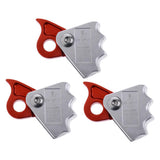 Maxbell 3pcs Safety Rock Climbing Tree Arborist Rope Grab Protecta for 9-12mm Rope