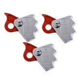 Maxbell 3pcs Safety Rock Climbing Tree Arborist Rope Grab Protecta for 9-12mm Rope