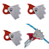 Maxbell 3pcs Safety Rock Climbing Tree Arborist Rope Grab Protecta for 9-12mm Rope