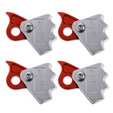 Maxbell 4pcs Safety Rock Climbing Tree Arborist Rope Grab Protecta for 9-12mm Rope