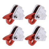 Maxbell 4pcs Safety Rock Climbing Tree Arborist Rope Grab Protecta for 9-12mm Rope