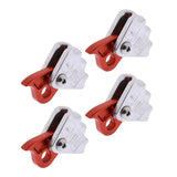 Maxbell 4pcs Safety Rock Climbing Tree Arborist Rope Grab Protecta for 9-12mm Rope