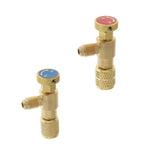 Maxbell R22 & R410 Refrigeration Ball Valve Adapter Fluorine Safety Valve Connector