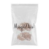 Maxbell 60Pcs/lot Large Filigree Leaf Branches Jewelry Making Findings Rose Gold