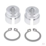 Maxbell 2x Billet Aluminum Throttle Cable Bushings For     E30 E34 E28 E39 E36