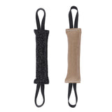 Maxbell 2 pcs Pet Dog Training Bite Tug Toy with Handle for young Dog Black Tug-30cm