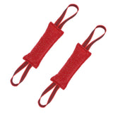 Maxbell 2pcs Dog Puppy Training Bite Tug Toys with Handle for Small Dog Tug-20cm
