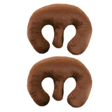 Maxbell 2X Soft Chest Pillow Pads Breast SPA Massage Cushions for Beauty Salon Relax