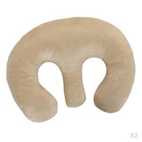 Maxbell 2X Chest Pillow Pads Breast SPA Massage Cushion for Beauty Salon Relaxing