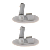 Maxbell 2X Speedboat Fishing Inflatable Boat PVC Awning/ Sun Shade Deck Mount Grey