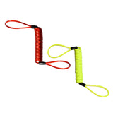 Maxbell 150cm Alarm Disc Lock Security Spring Reminder Cable Motorcycle Ebike 2pcs