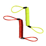 Maxbell 150cm Alarm Disc Lock Security Spring Reminder Cable Motorcycle Ebike 2pcs