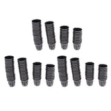 Maxbell 150 pcs Plastic Pot Baskets Aquarium Aquatic Water Plant Grass Cultivate S