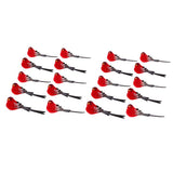 Maxbell 20 Pcs Artificial Realistic Decor Fake Bird Simulation Home Ornament Birds