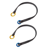 Maxbell 2 Pieces Tree Arborist Climbing Rope Friction SaverLoop Gear Equipment 120cm
