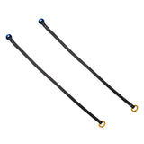Maxbell 2 Pieces Tree Arborist Climbing Rope Friction SaverLoop Gear Equipment 120cm