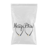 Maxbell 2 Pieces Tree Arborist Climbing Rope Friction SaverLoop Gear Equipment 120cm