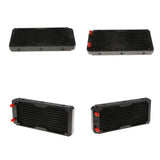 Maxbell 4x Alloy Computer Radiator 240mm 10 Pipes Water Cooler Cooling for CPU