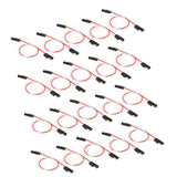 Maxbell 20 Pieces Quick Disconnect 2-Pin SAE Waterproof Wire Harness