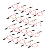 Maxbell 20 Pieces Quick Disconnect 2-Pin SAE Waterproof Wire Harness