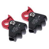 Maxbell 2x 15KN Outdoor Climbing Mountaineering Rope Grab Protecta for 9-12mm Rope