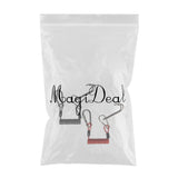 Maxbell 2 Pieces Safety Scuba Diving Diver Dual Reef Hook & Coil Lanyard Swivel Clip