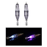 Maxbell 2 Packs Luminous Octopus Squid Jig Hook 12cm Saltwater Fishing Lure Bait