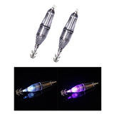 Maxbell 2 Packs Luminous Octopus Squid Jig Hook 12cm Saltwater Fishing Lure Bait