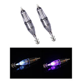 Maxbell 2 Packs Luminous Octopus Squid Jig Hook 12cm Saltwater Fishing Lure Bait