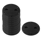 Maxbell 20 Pcs Marine Boat RV 4inch Access Hatch Cover Twist Screw Out Deck Plate