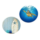 Maxbell 2pcs Waterproof Fitted Table Cover Cloth for 140cm Round Dinning Tables