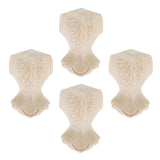 Maxbell 4pcs Solid Wood  Sofa Leg Unfinished Furniture Feet or Couch Chair Cabinet F