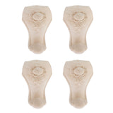 Maxbell 4pcs Solid Wood  Sofa Leg Unfinished Furniture Feet or Couch Chair Cabinet H