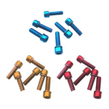 Maxbell 18 Pieces Road Bike Bicycle Disc Brake / Handlebar Stem Screw M5x18