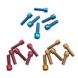 Maxbell 18 Pieces Road Bike Bicycle Disc Brake / Handlebar Stem Screw M5x18