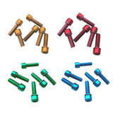 Maxbell 24 Pieces Road Bike Bicycle Disc Brake / Handlebar Stem Screw M5x18