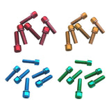Maxbell 24 Pieces Road Bike Bicycle Disc Brake / Handlebar Stem Screw M5x18