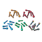 Maxbell 30 Pieces Road Bike Bicycle Disc Brake / Handlebar Stem Screw M5x18
