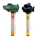 Maxbell 2pcs Shark Crocodile Pool Spa Thermometer Floating Water Temperature Meter
