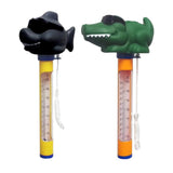 Maxbell 2pcs Shark Crocodile Pool Spa Thermometer Floating Water Temperature Meter