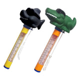 Maxbell 2pcs Shark Crocodile Pool Spa Thermometer Floating Water Temperature Meter