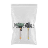 Maxbell 2pcs Shark Crocodile Pool Spa Thermometer Floating Water Temperature Meter