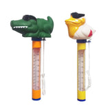 Maxbell 2pcs Crocodile Duck Pool Spa Thermometer Floating Water Temperature Meter