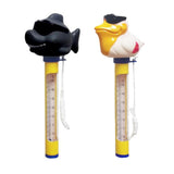 Maxbell 2pcs Shark Duck Shape Pool Spa Thermometer Floating Water Temperature Meter