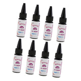 Maxbell 8x Clear UV Resin Hard Type Glue Epoxy for Resin Casting Jewelry Making 25g