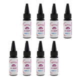 Maxbell 8x Clear UV Resin Hard Type Glue Epoxy for Resin Casting Jewelry Making 25g
