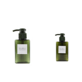 Maxbell 2pcs Foaming Soap Pump Dispenser Cosmetic Container Bottle 100ml 150ml Green